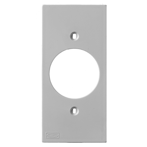 Device Plate, Open Size 1.60 Inch, Gray
