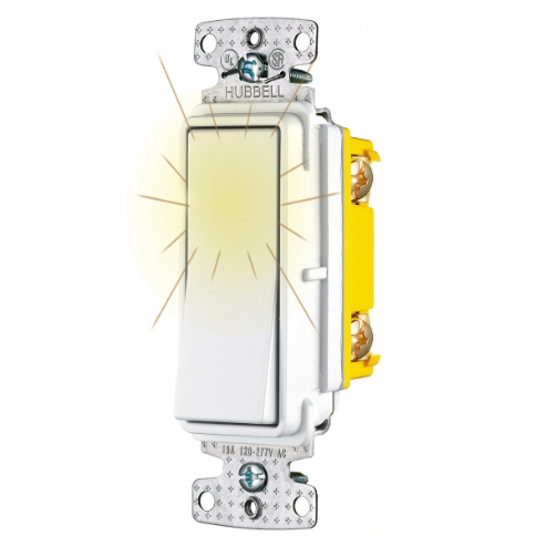 HUBBELL WIRING DEVICE-KELLEMS RSD115PLW