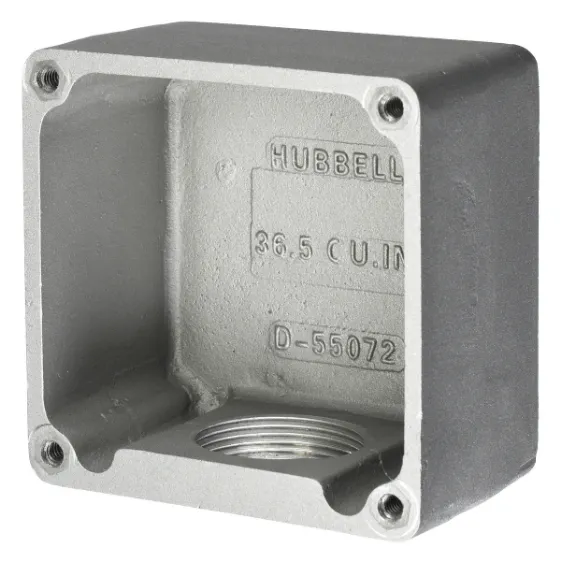 Receptacle Box Aluminium