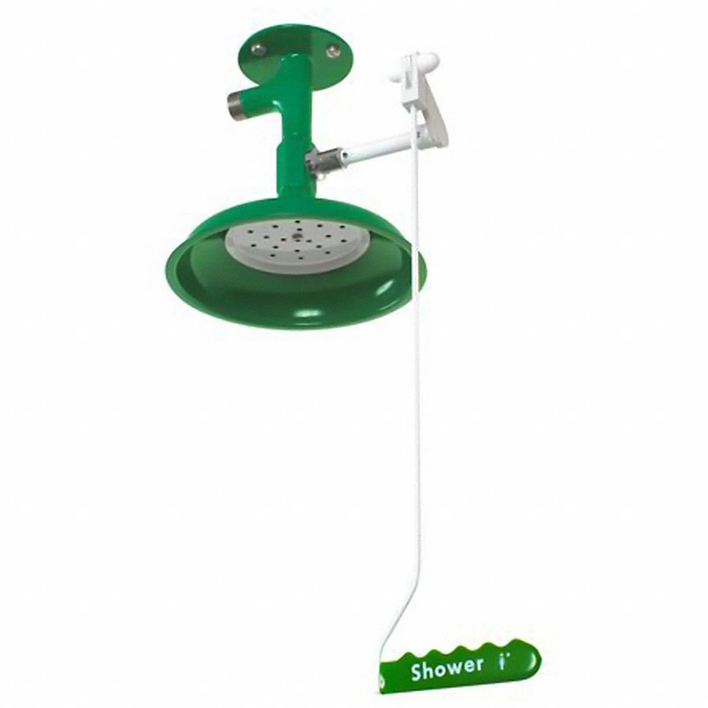 HUGHES SAFETY L23GSV Indoor Emergency Safety Shower, Ceiling Mounted | CE7PWK 30105