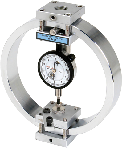 HUMBOLDT H-4454.002 Load Ring With Analog Dial Indicator, 220lbf, 1.0kN, 100kgf | CL6LKU