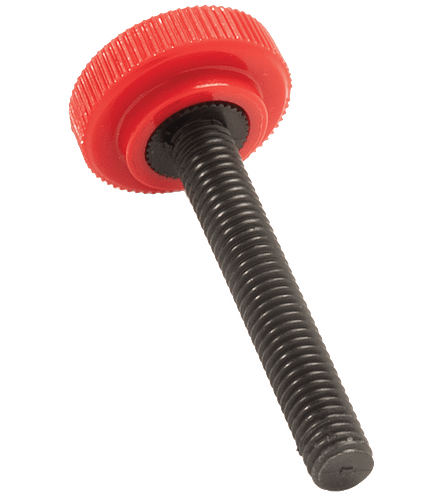 HUMBOLDT HM-003275A Screw, Red, Plastic Cap | CL6RQY