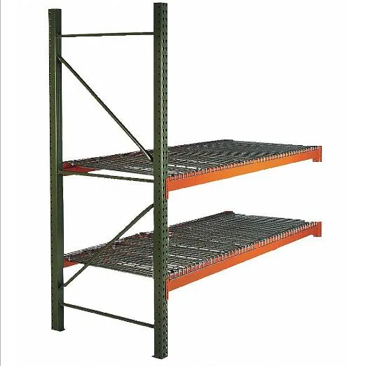 Pallet Rack Add-On Unit, 99 x 36 x 8 Feet Size, 16 ga Beams, 14 ga Uprights