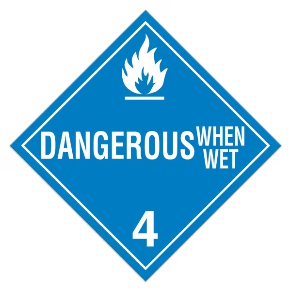 Placards, Class 6 TOXIC UN Placard SS, 100PK