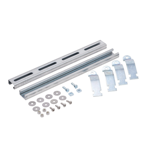 Pole Mounting Kit, 3 Inch Pole Dia., Galvanized Steel Components And Zinc-Plated Steel