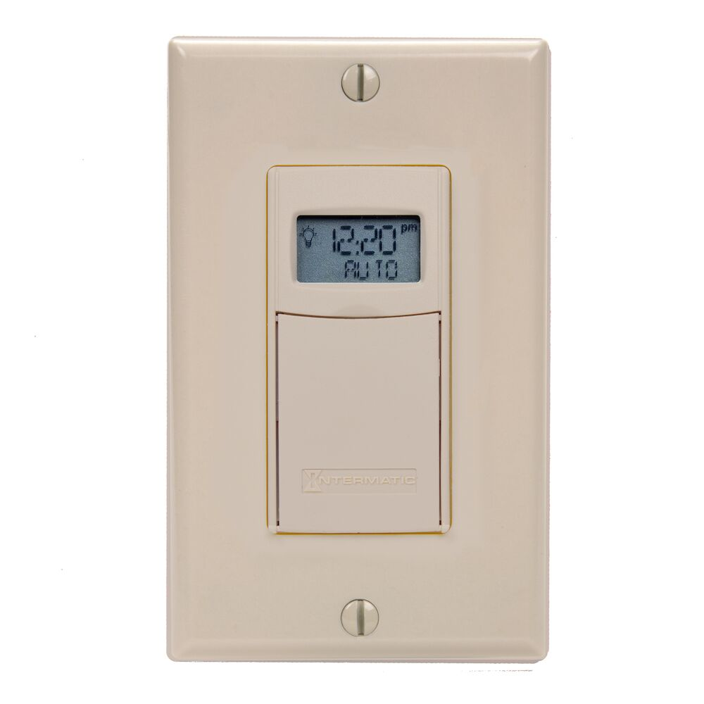 INTERMATIC EI600LAC Electronic Timer 7-Day SPDT 120-277 V | AC9DXQ 3FWZ5