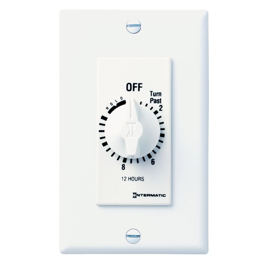 INTERMATIC FD12HHW Timer Spring Wound 12 Hr Hold Feature | AC7DMP 38D067