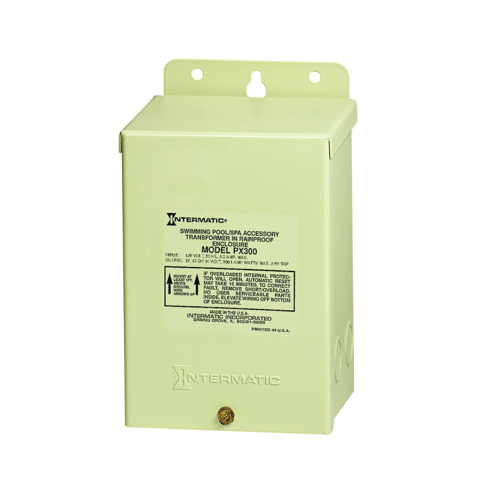 INTERMATIC PX300 Transformer, Input 120 V, Output 12 V, Power Rating: 300 VA | AA4ZDC 13K522
