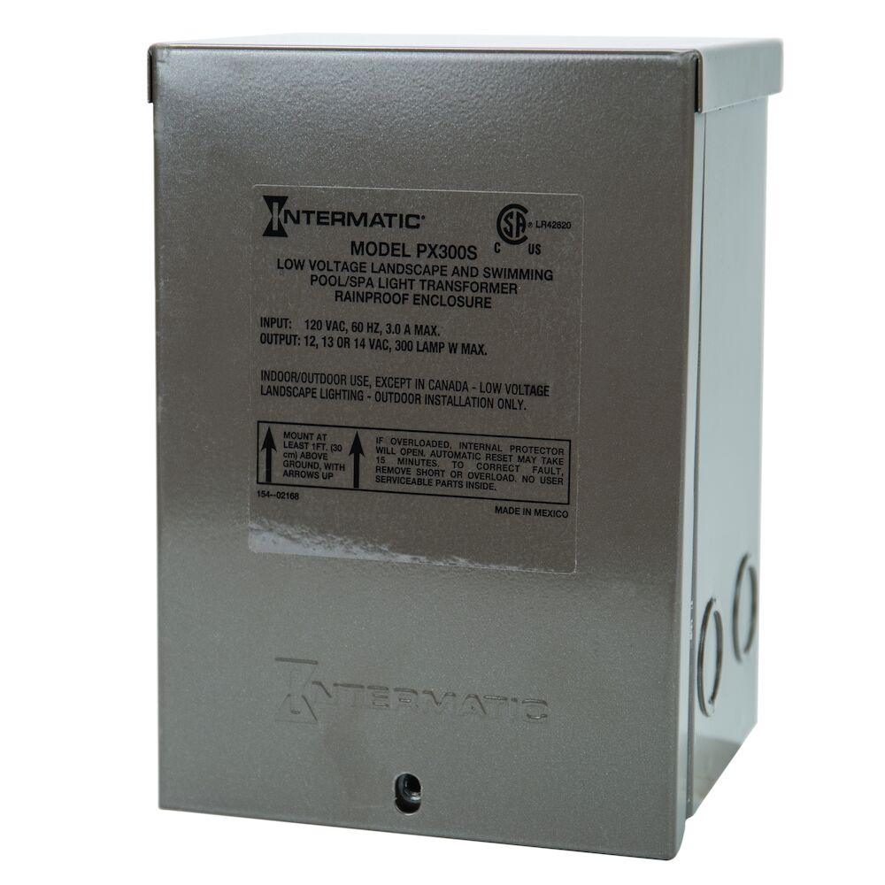 INTERMATIC PX300S Enclosed Transformer In120v Out12v 300va | AA4ZDD 13K523
