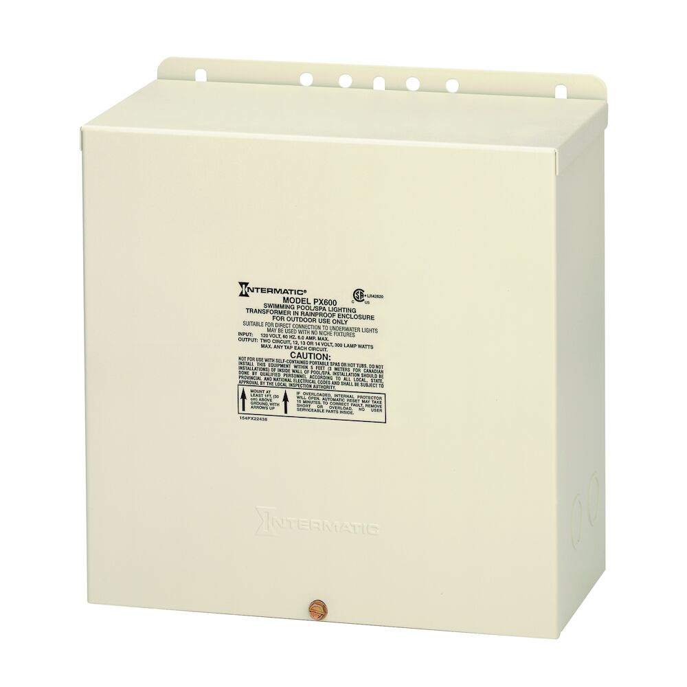 INTERMATIC PX600 Enclosed Transformer In120v Out12v 600va | AA4ZDE 13K524