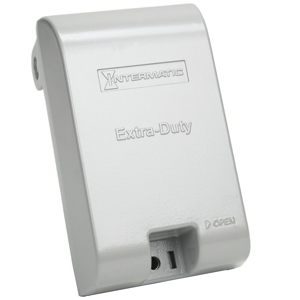 INTERMATIC WP1010MXD Weatherproof Receptacle Cover, Single Gang | AB8VXG 29TH97