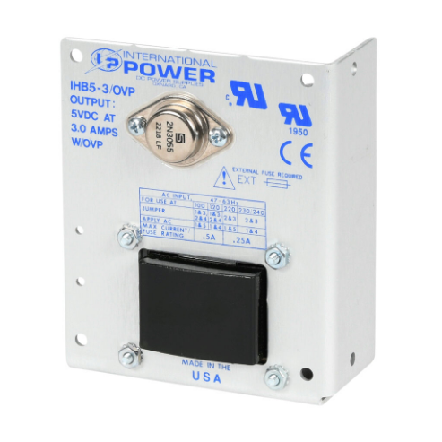 International Power Regulated Linear Power Supply, 5 VDC At 3A/15W