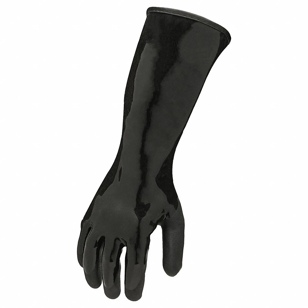 Chemical Gloves, 3XL, Black