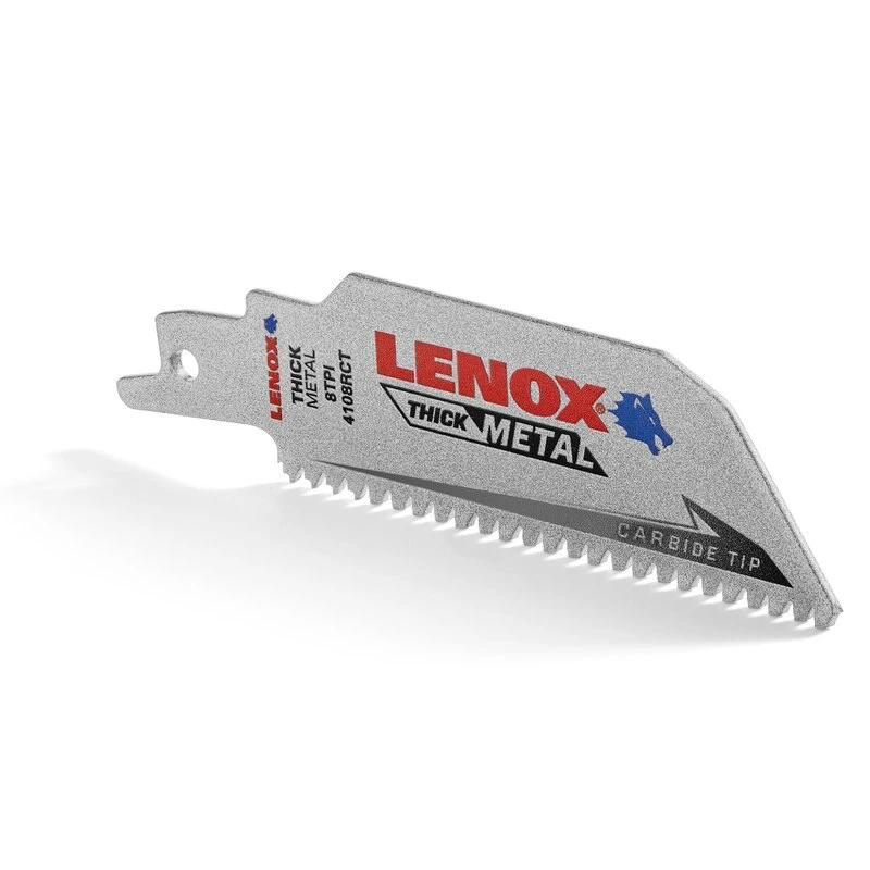 Lenox Lazer CT 4 Inch Carbide Tipped Reciprocating Saw Blade 8 TPI 1 pc