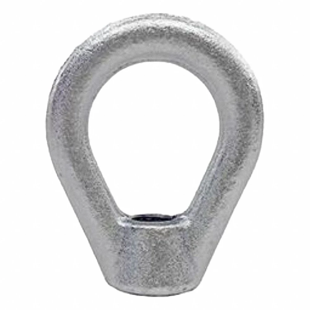 Lifting Eye Nut, Steel, 3/8 Inch -16 Thread, 5/8 Inch Tr Length, 2 1/2 Inch Ht, 2,700 lbf