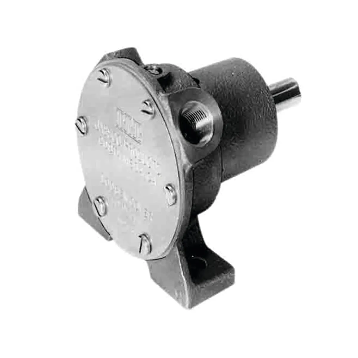 Bronze Pedestal Pump, Bronze, with a Nitrile Impeller and Nitrile Lip Type Seal