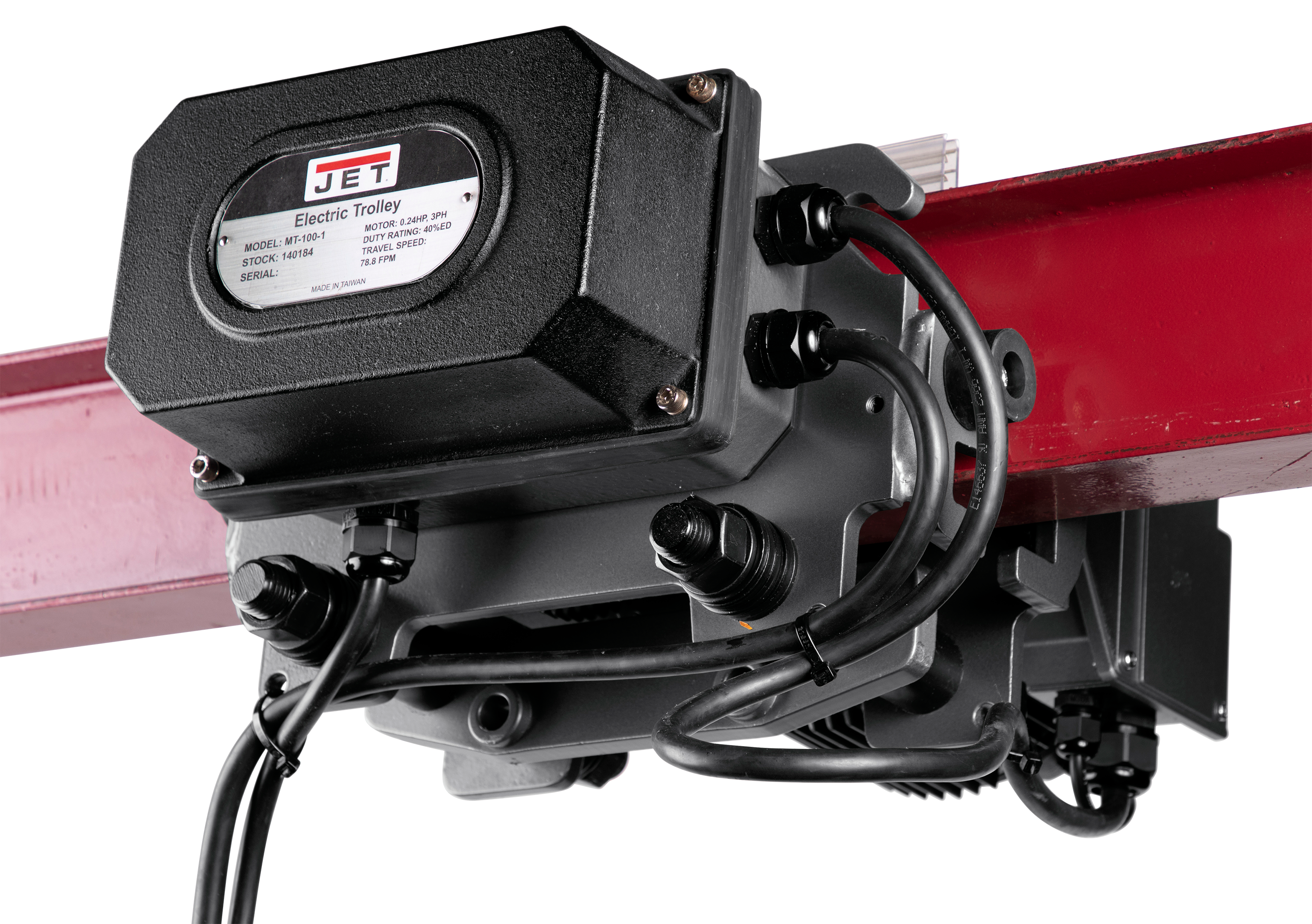 Electric Trolley, 5 Ton Capacity, 460V