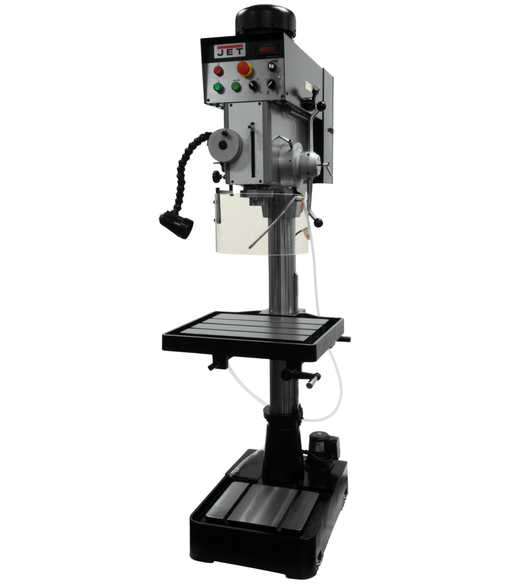 Geared Head Drill Press With Tapping And Power Downfeed, 20 Inch Size, 460V