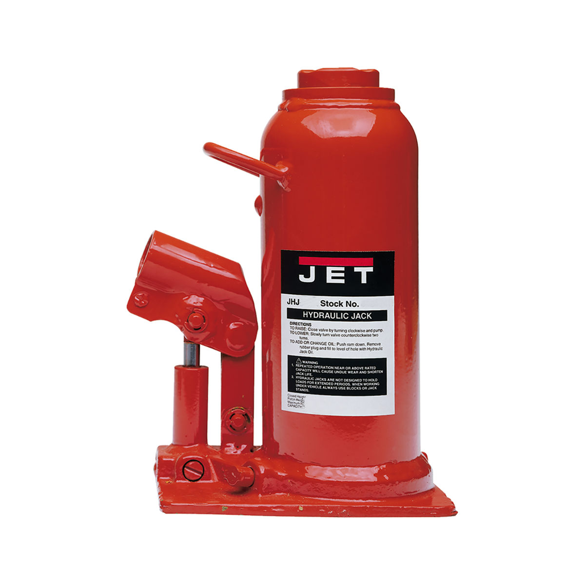 Hydraulic Bottle Jack, 12-1/2 Ton Capacity