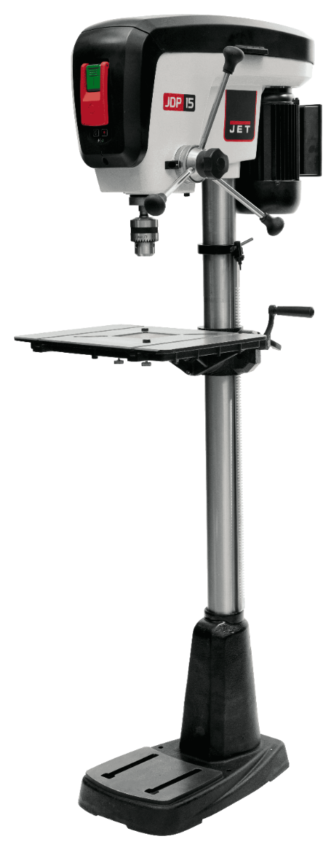 Floor standing Drill Press, 15 Inch Size, 3/4 HP, 1 Phase, 115V