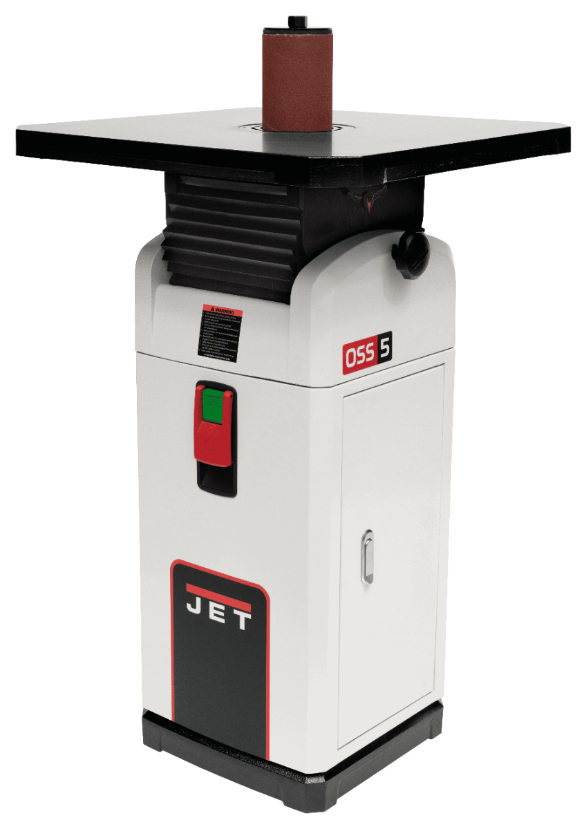 Floor Model Oscillating Spindle Sander, 1 HP, 1 Phase, 115V