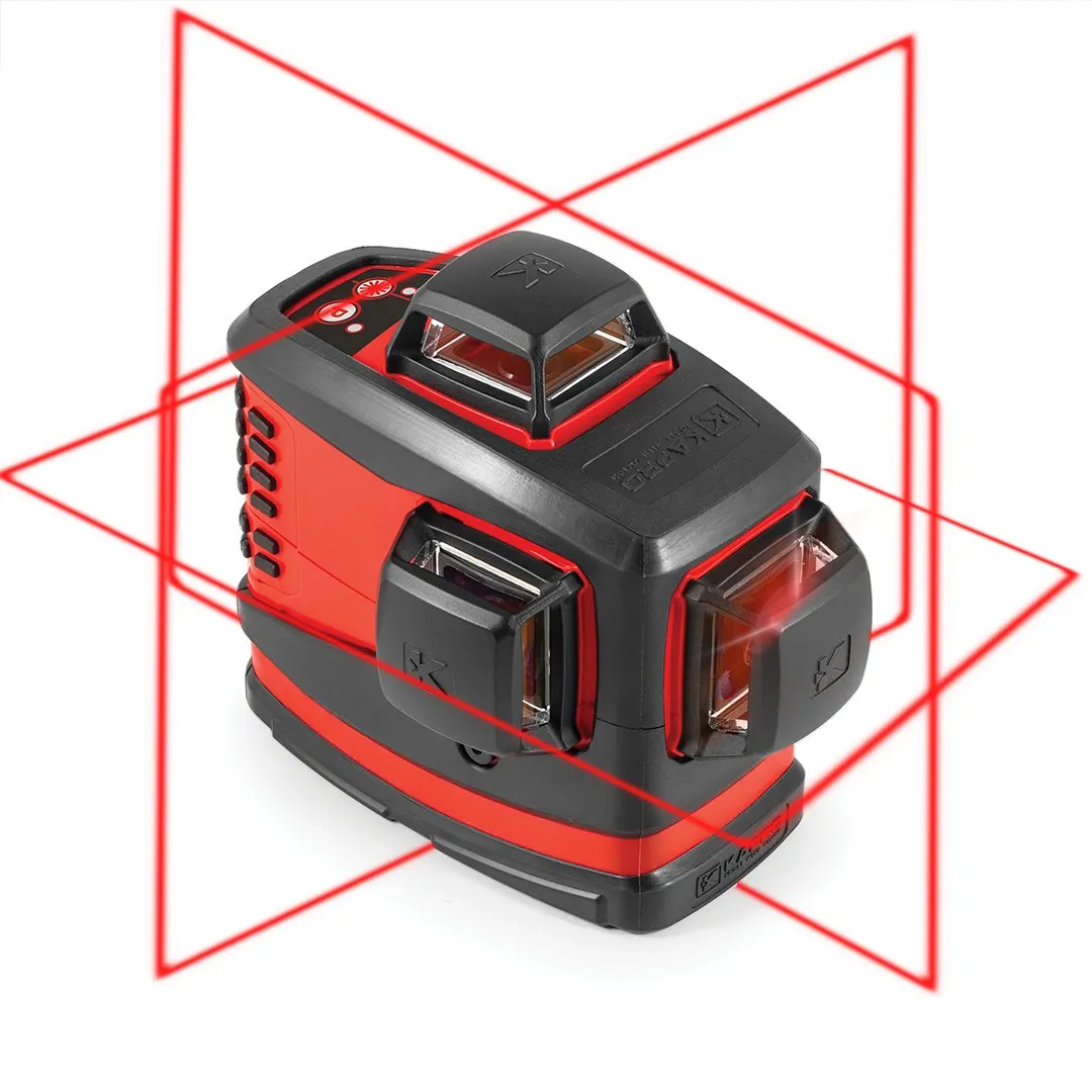 883N PROLASER 3D Three line Laser, 360 Beams IP65 (Red)
