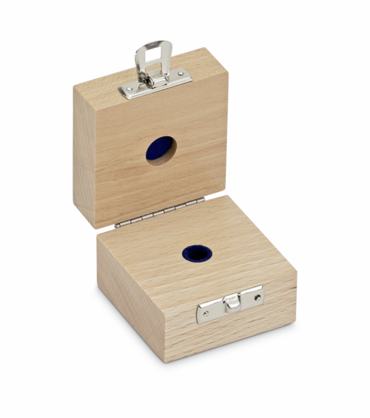 KERN AND SOHN 337-030-200 Wood Weight Case, Button/Compact Weight, 5g | CE8FUU