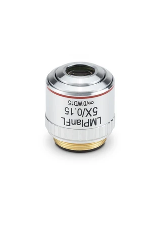 KERN AND SOHN OBB-A1624 Objective Infinity Plan Semi Apochromatic Lens, 5x Magnification | CJ6ZXK