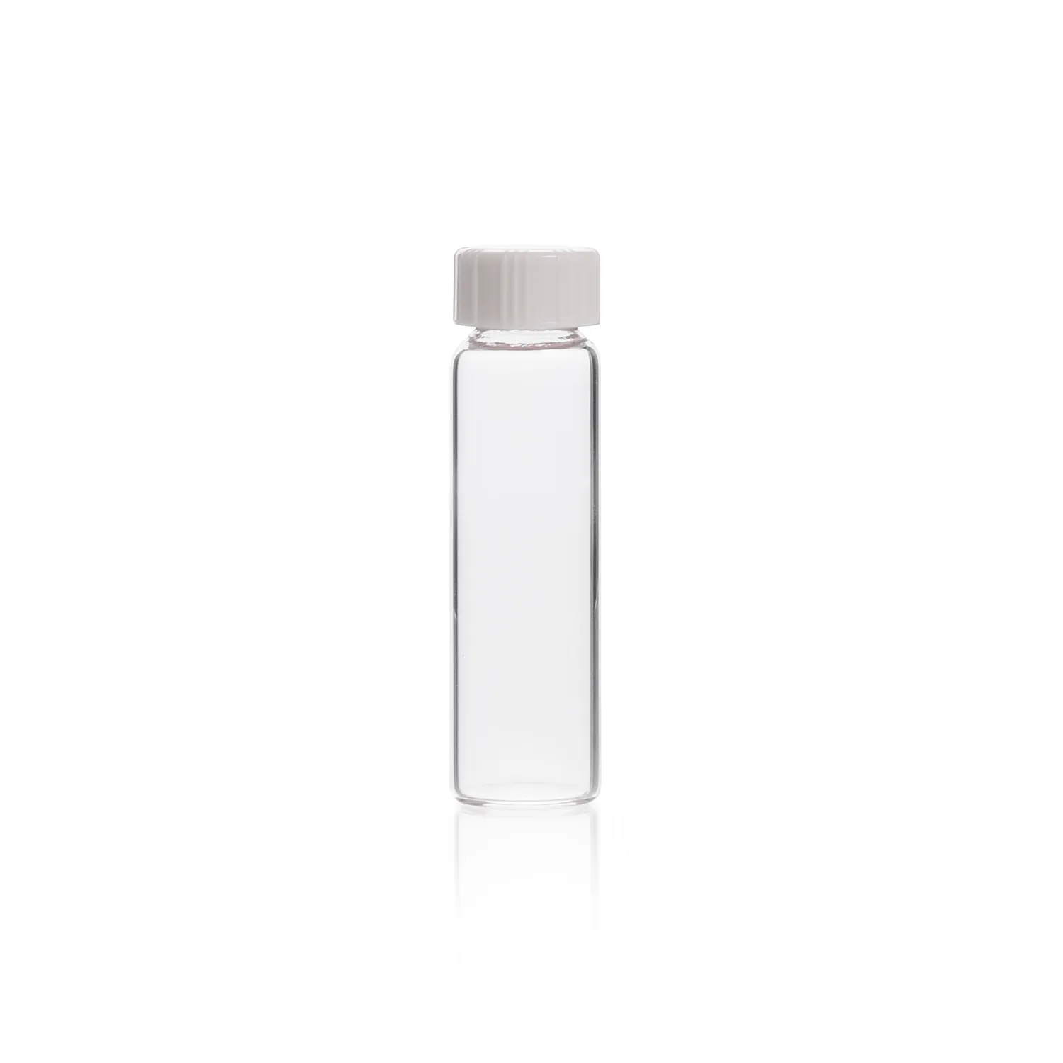 Clear Sample Vial, 4 ml Capacity, 15 mm OD, 13-425 Thread, 45 mm Height, 144PK