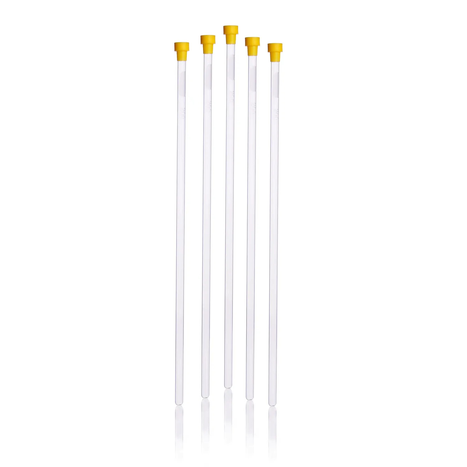 NMR Tube, 5 mm Highest Quality, 9 in Length, 500 MHz, 5PK