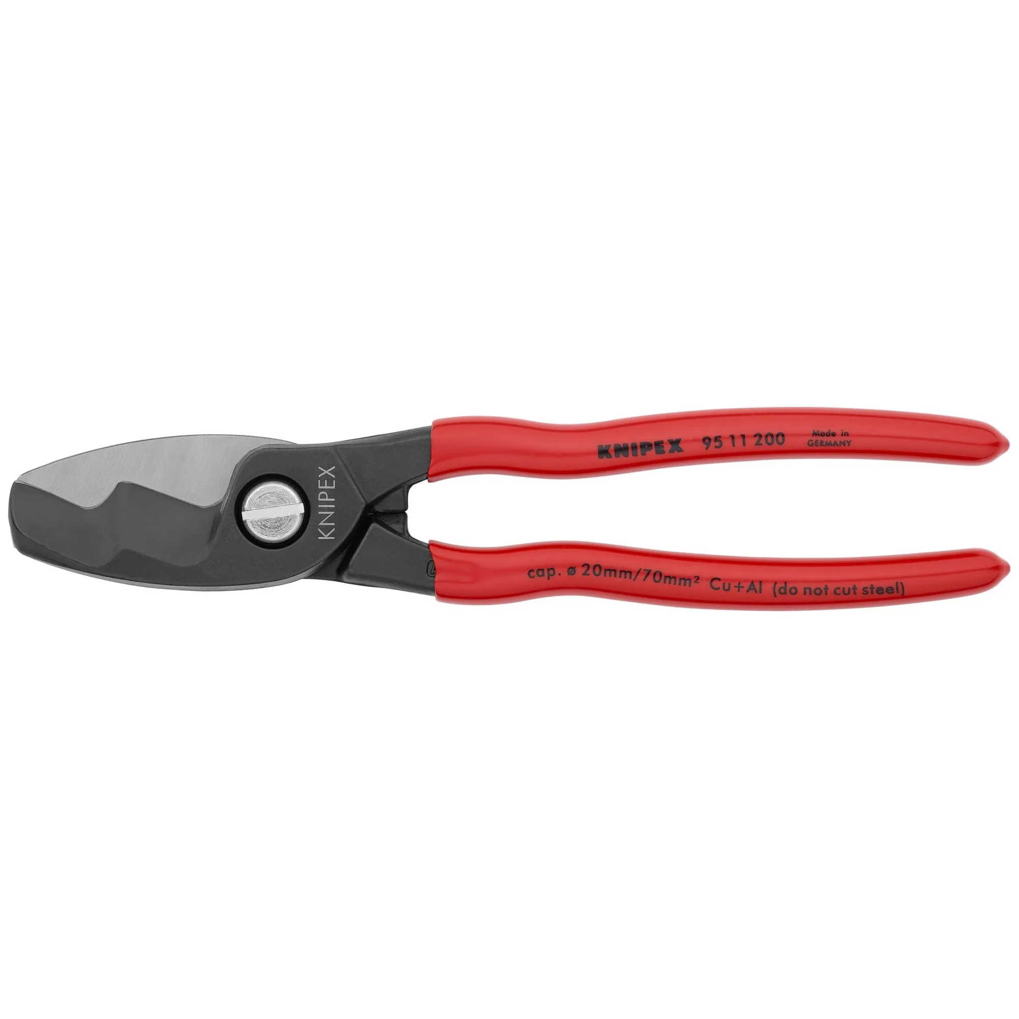 Cable Shears 8 Inch-Twin Cutting Edges