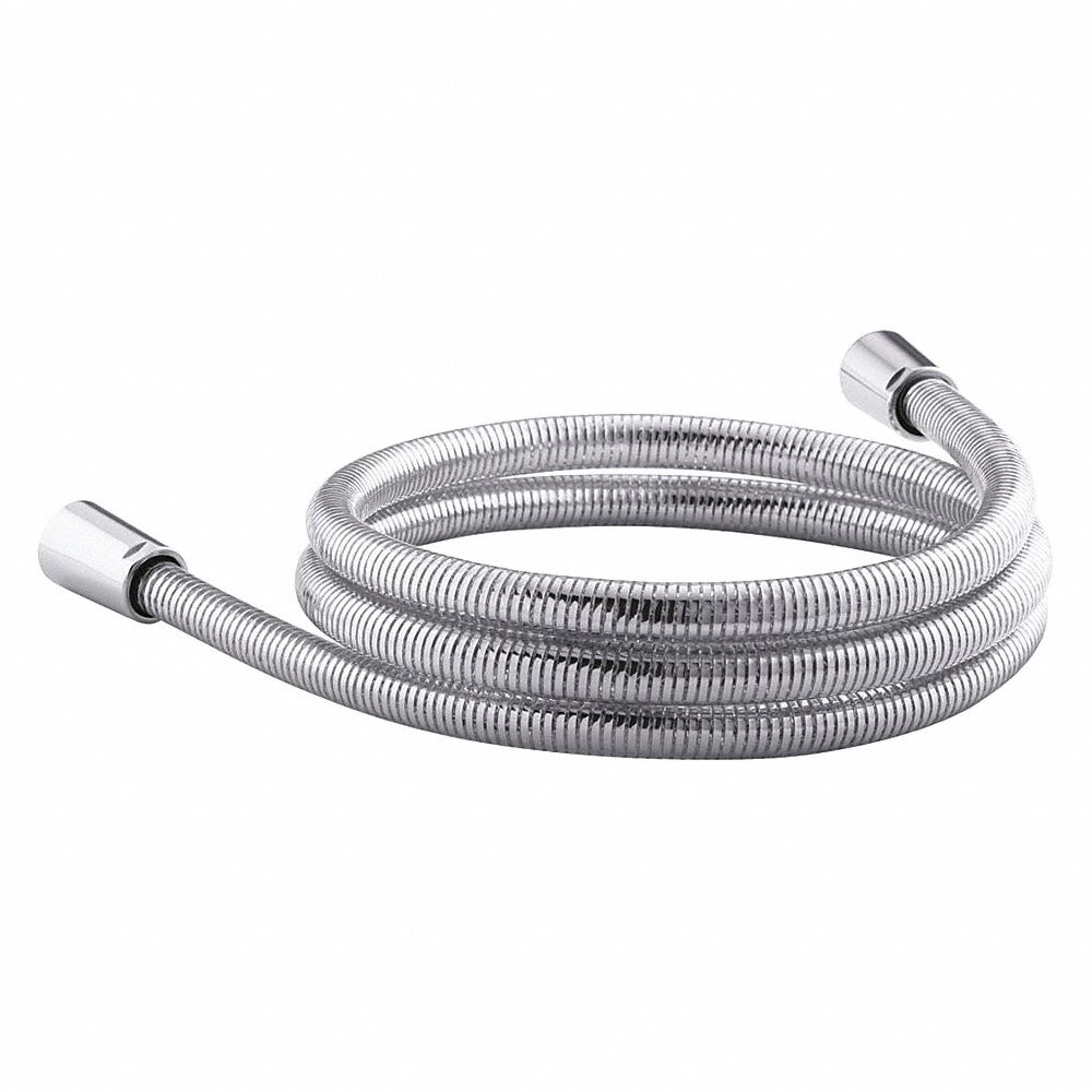 Hose, 1/2 inch Connection Size, Female Connection, Polished Chrome Finish