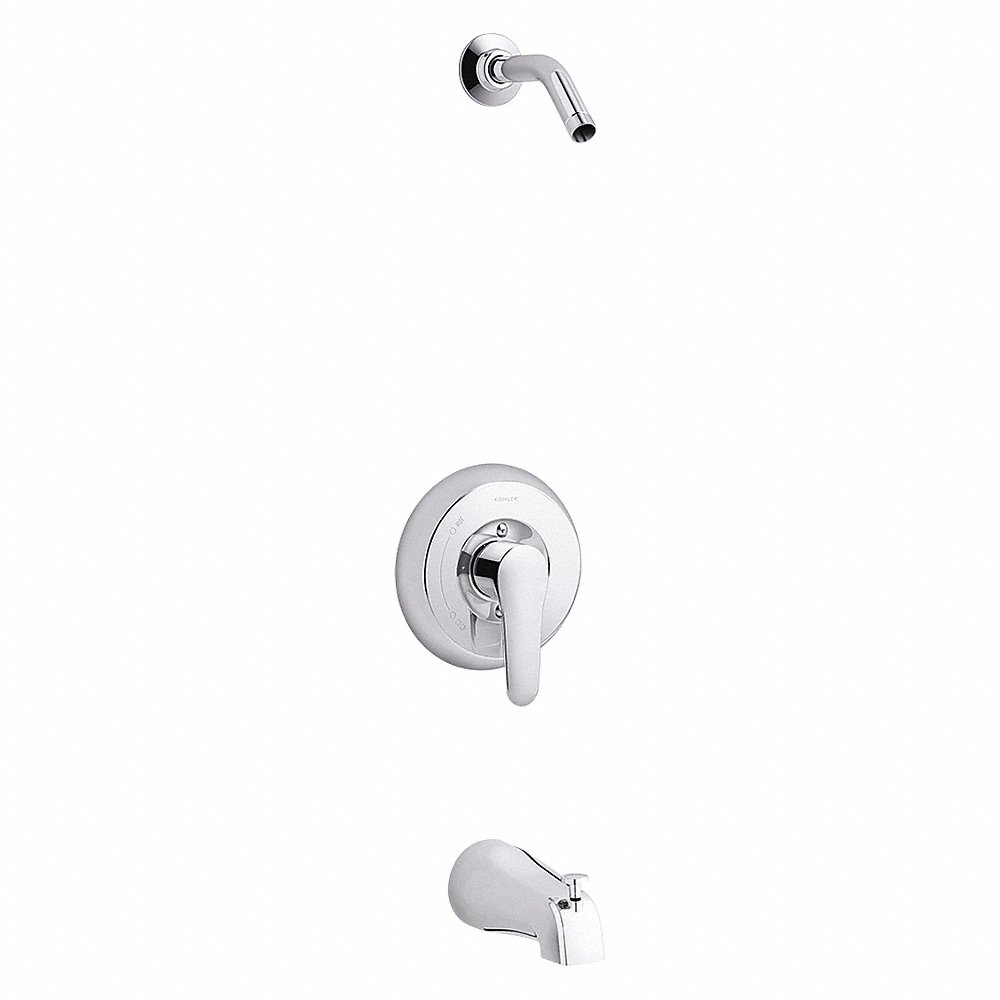KOHLER K-TLS98007-4-CP Trim, Polished Chrome Finish | CE9DEY 493H96