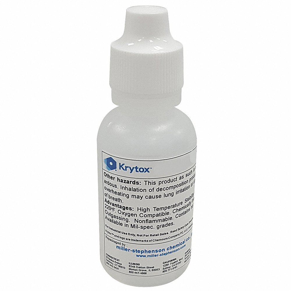 KRYTOX XHT-500 Oil Dropper Bottle, 2 oz. | AH4ZFT 35RV65