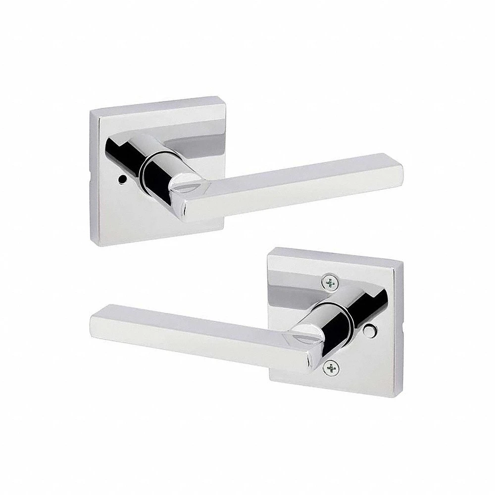 Door Lever Lockset, Privacy Lever Locksets, Chrome, ADA Compliant