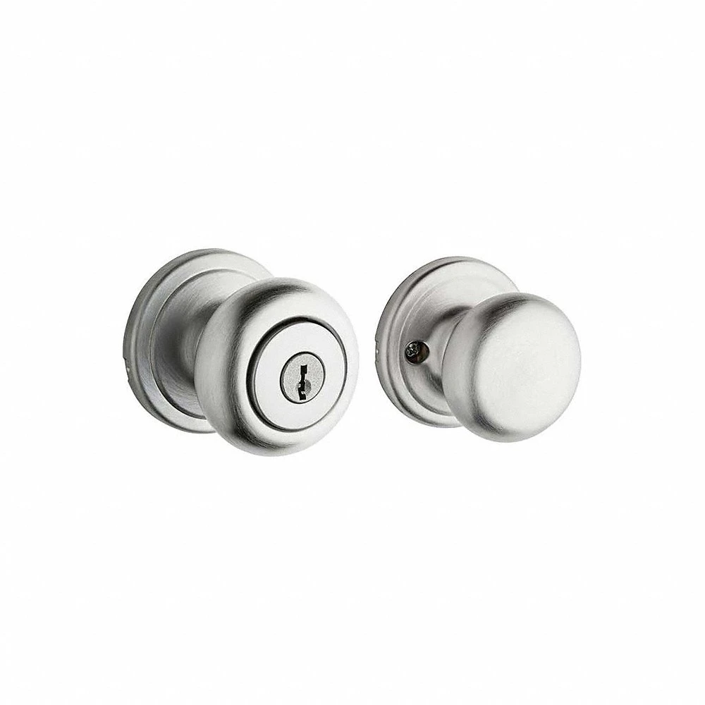 Door Knob Lockset, Classroom Security Knob Locksets, Chrome
