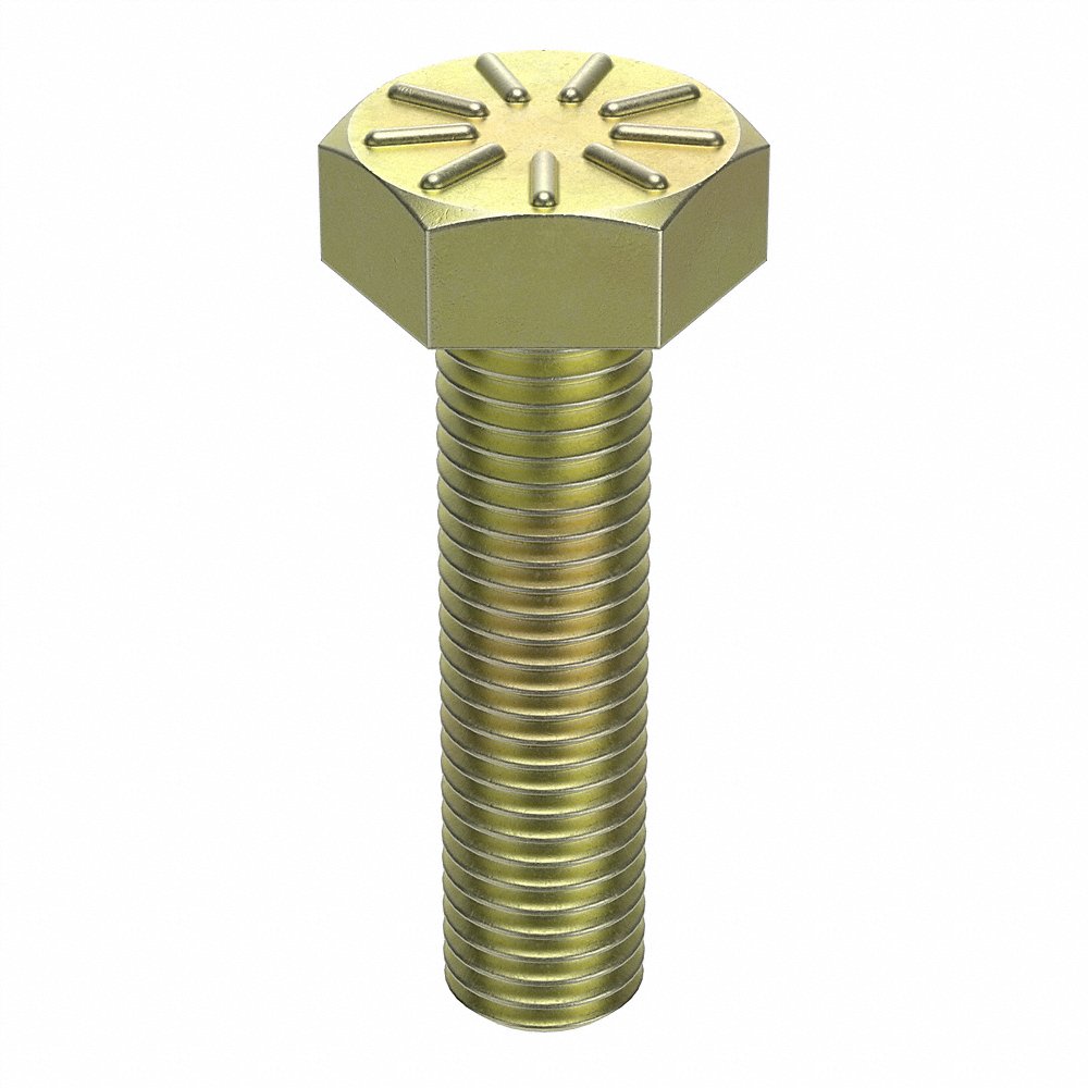 L9 440054 Hex Head Cap Screw, 1/4-28 Thread Size, Grade 9 | CG8XEQ 452F50