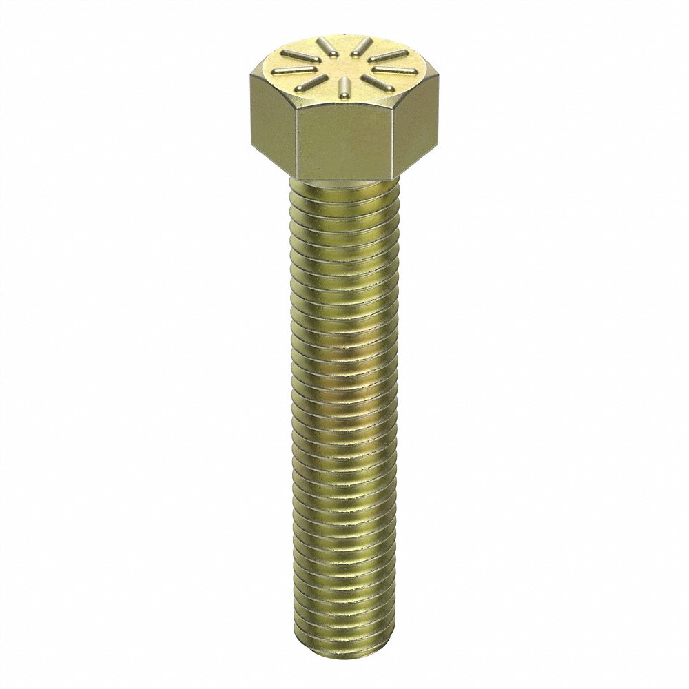 L9 440350 Hex Head Cap Screw, 1/2-13 Thread Size, Grade 9 | CG8XJC 452G34