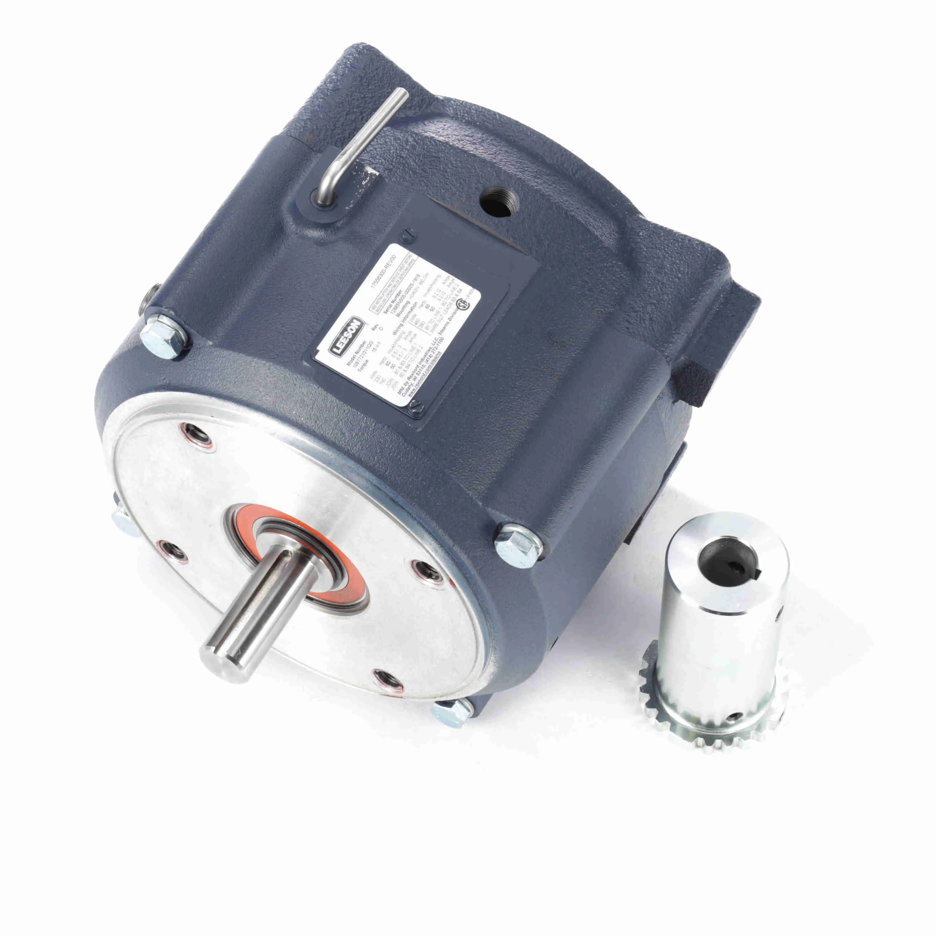 Coupler Brake, 15 Ft-Lb, 182-4TC/213-5TC NEMA 2 Frame, 230/460V, 1PH, Aluminum/Iron