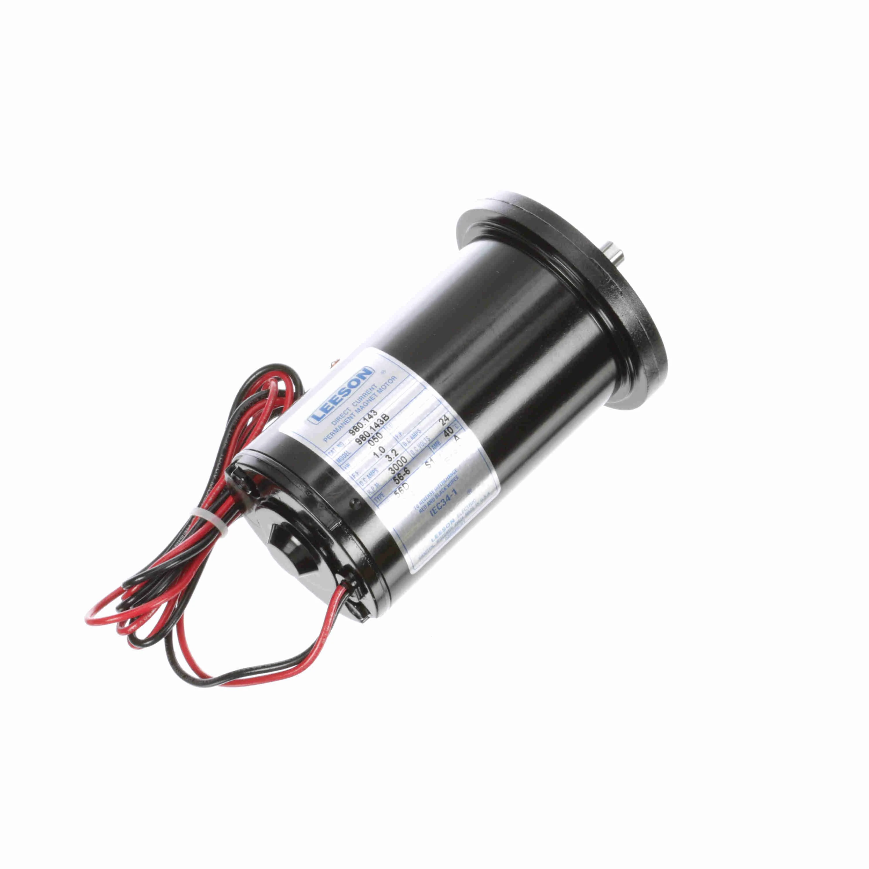 Permanent Magnet Motor, 1/15HP, 3000 RPM