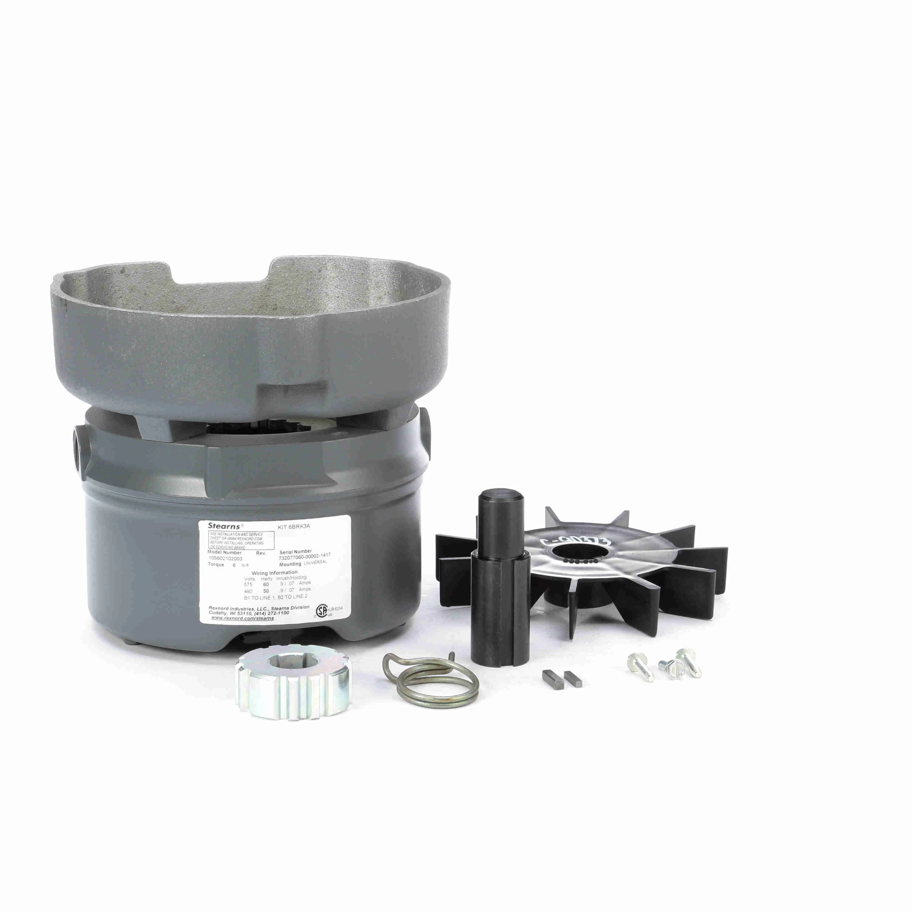 Motor Brake Kit, 6 Ft, 575V