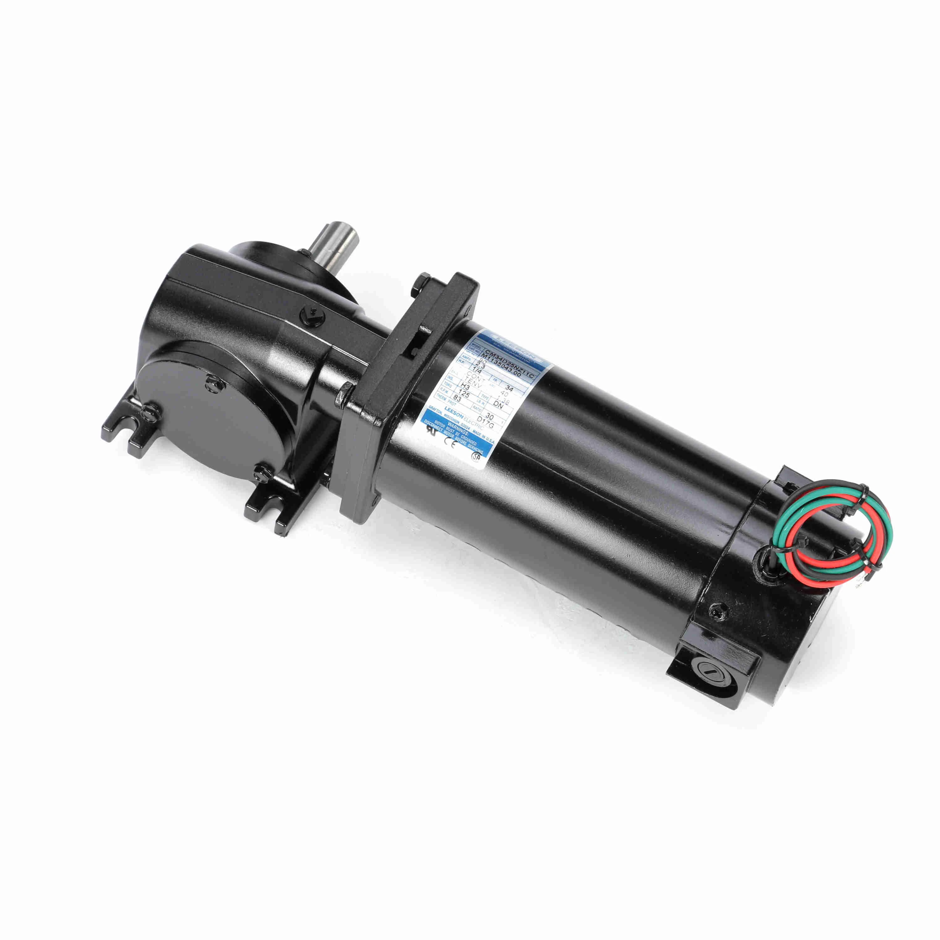 DC Gearmotor, 62 RPM, 12V, 32 Frame, 0.06 HP