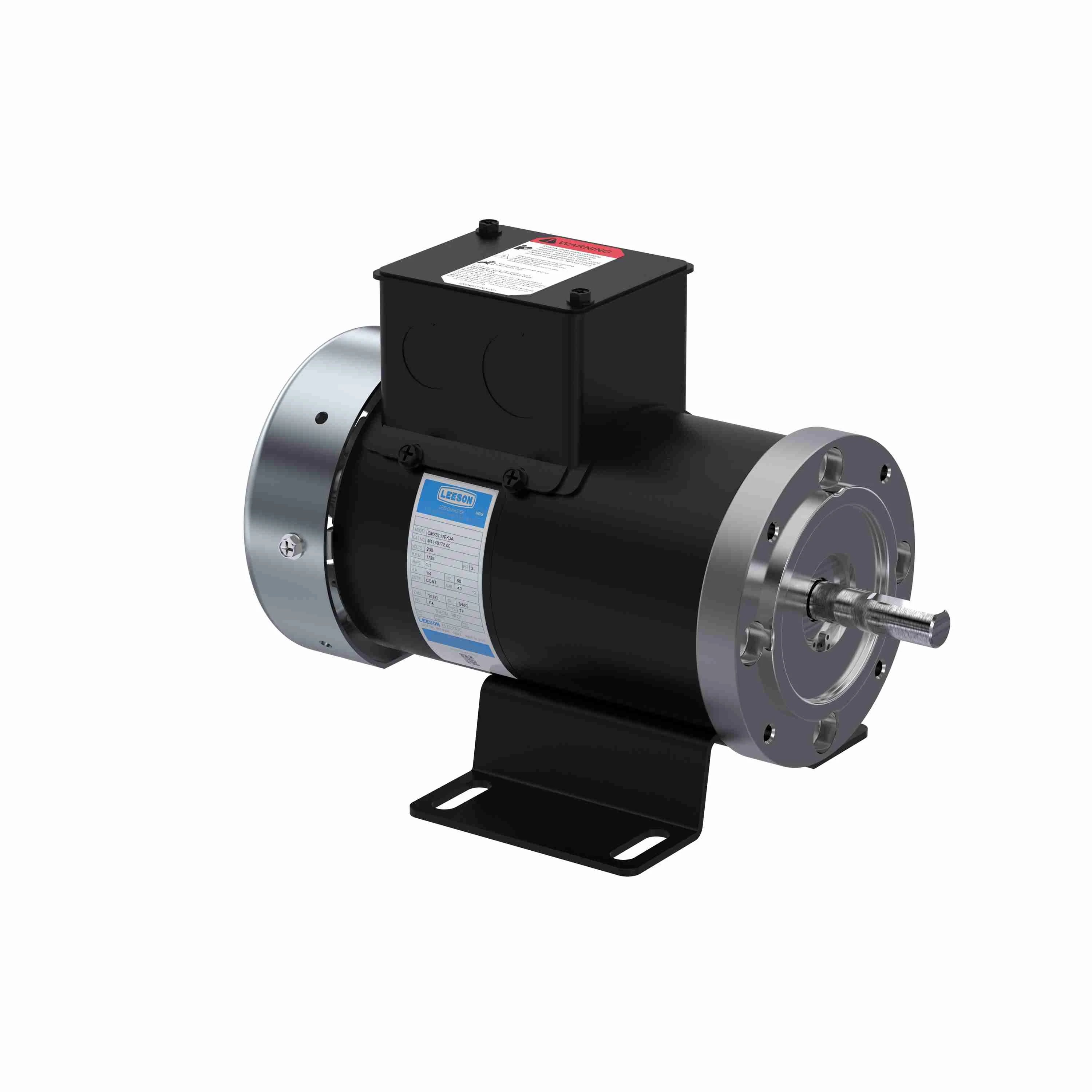 Speed Ratio Motor, 0.25 HP, 3 Phase, 60 Hz, 230V, 1800 RPM