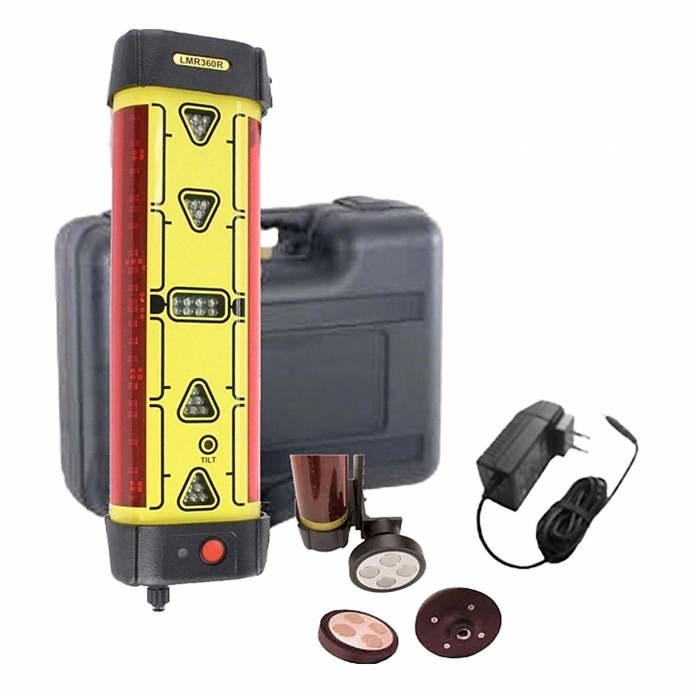 Laser Receiver Kit, Includes Batteries, NiMH, Red