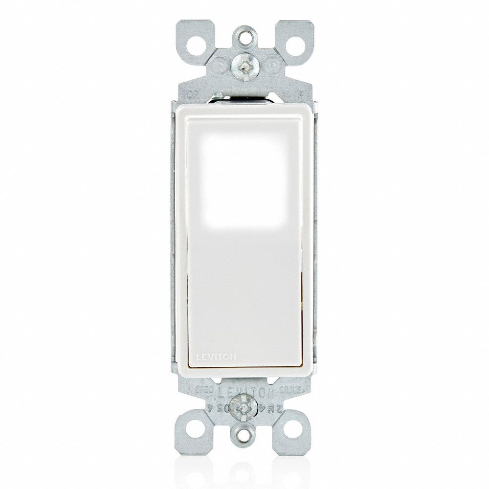 Wall Switch White 120/277V AC Commercial