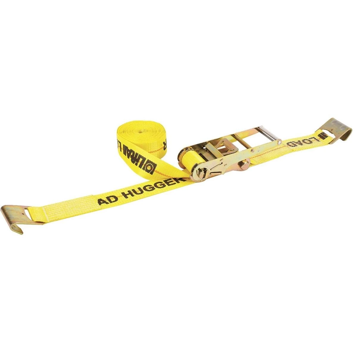 Lift-All 3 InchW Cargo Ratchet Tie Downs With Flat Hook