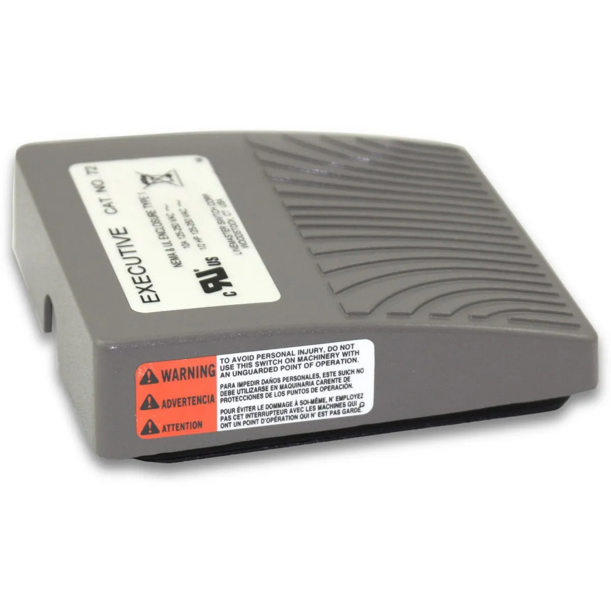 LINEMASTER 72 Light Duty Foot Switch Momentary Action | AD6RUQ 4A714