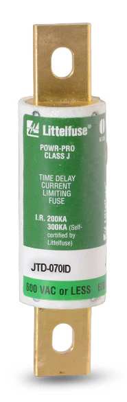 Time Delay Fuse, 70 A, 600V, Class J