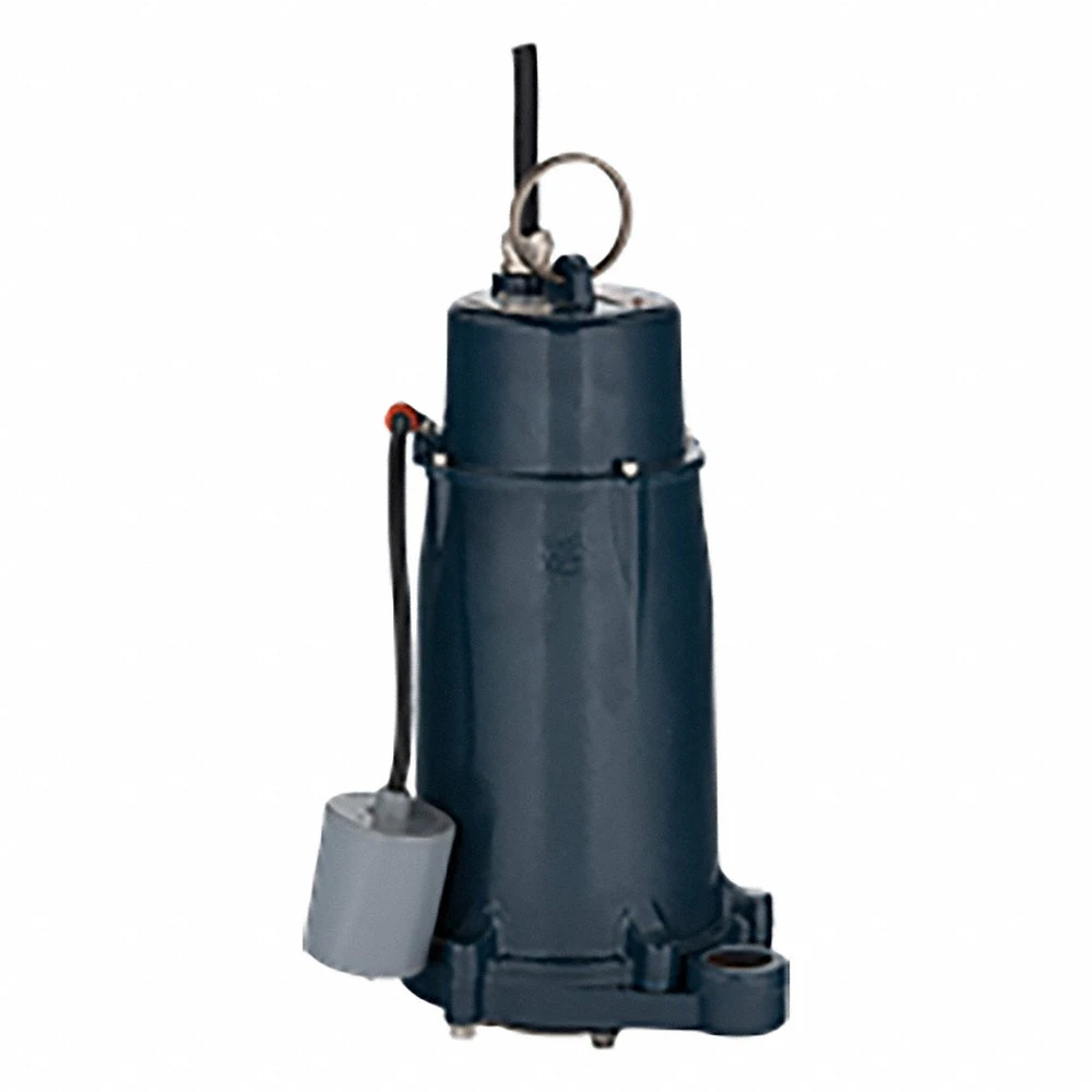 FRANKLIN 515861 Grinder Pumps, 2 hp HP, 208/230 VAC, Tether Float, Brass | CP6EWR 793V54