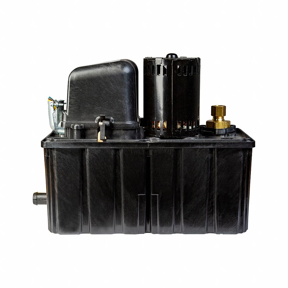 LITTLE GIANT 553130102 Condensate Removal Pump, Plenum Rated/Std, 1 Gal Tank, 1/8 Hp, 208-230VAC | CR9QGT 787VL5